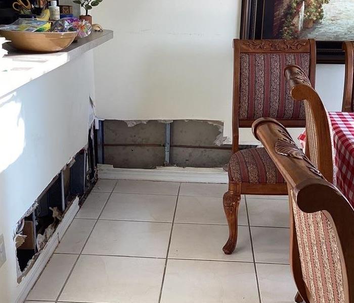 Choosing SERVPRO of East Davie/Cooper City was this customers one shot of getting the water mitigation done correctly.
