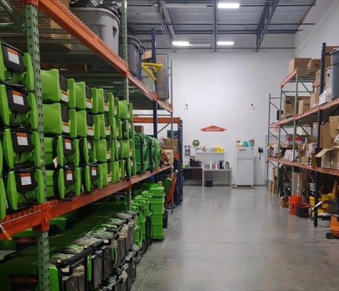 SERVRPO of East Davie/Cooper City has a warehouse of state of the art equipment. 