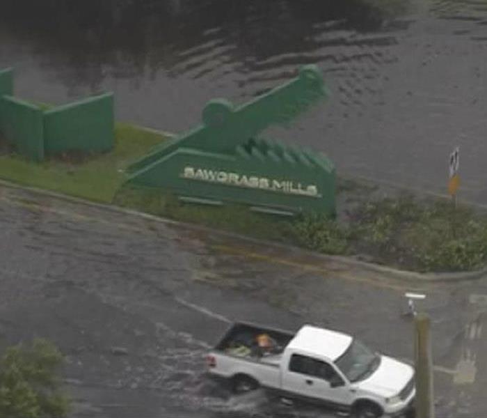 Sawgrass Mills Mall Flooded